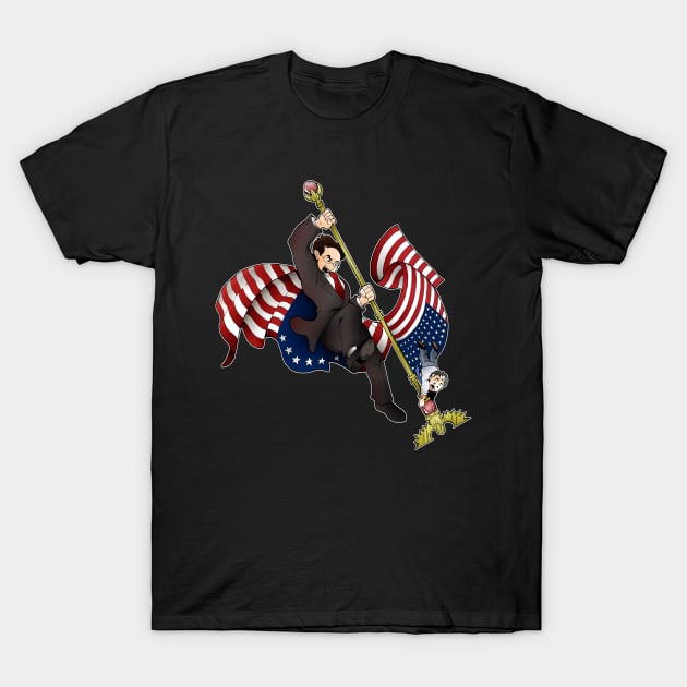 Flag Power T-Shirt by PageBranson